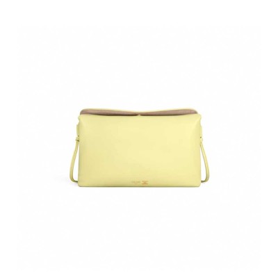 CELINE TRIO FLAP IN SMOOTH LAMBSKIN 10P862O86.11CU (22.5*13*3.5cm)
